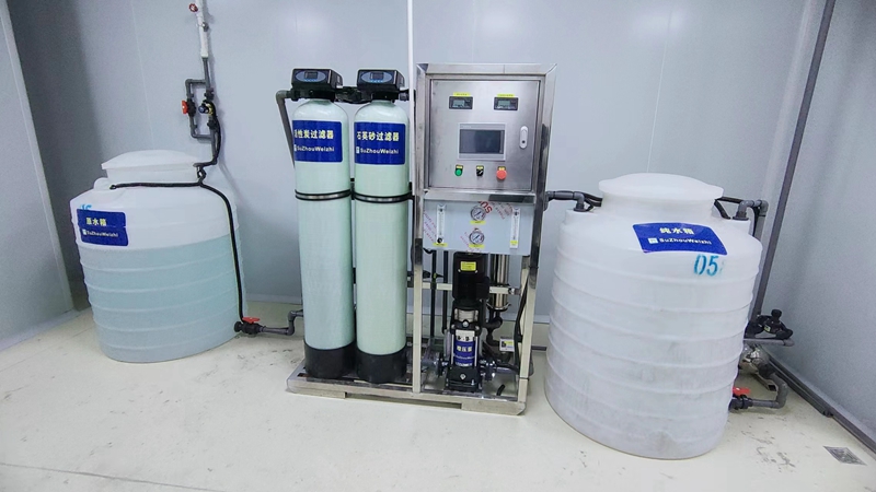 两套0.5t/H纯水设备