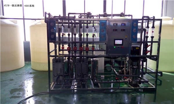 4T/H一级反渗透加EDI设备(图1)